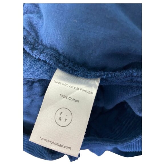 Form & Thread Mens Size 36 Corduroy Pants Blue Trousers 29” Inseam 100% Cotton - Picture 7 of 7